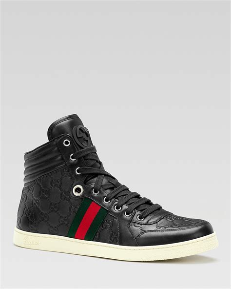 gucci hi top sneakers|exclusive gucci sneakers.